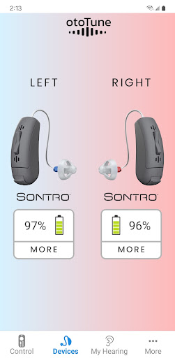 Android application otoTune screenshort