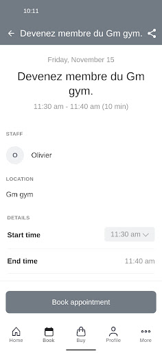 Gm Gym Screenshot 3 - AppWisp.com