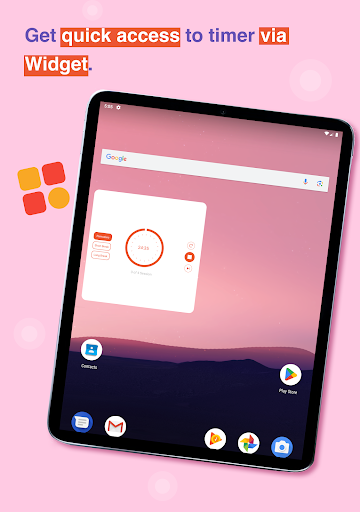 Screenshot of Pomodoro Timer & Focus Planner