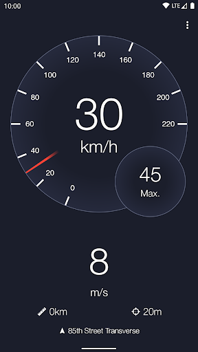 Screenshot of GPS Speedometer: Speed Tracker
