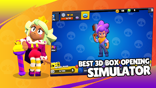 3D Box Simulator Brawl Stars
