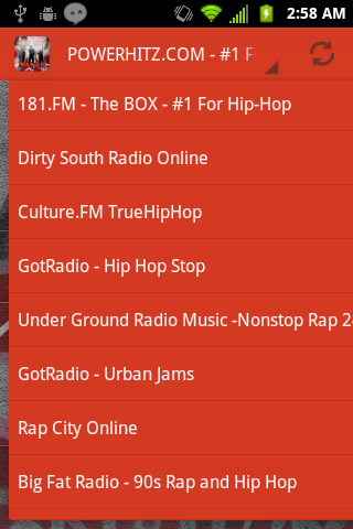 Hip Hop & Rap Music Radio Screen 3