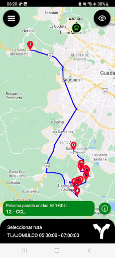 Rutas Busmen Screen 2