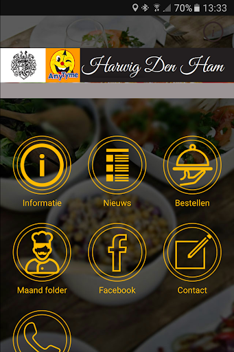Android application Harwig Den Ham screenshort