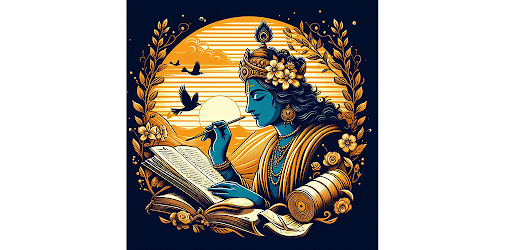 Krishna Bhagavad Gita Hindi