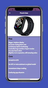 Mi Band 7 Smart Watch Guide