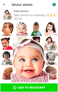 Baby Stickers for WhatsApp