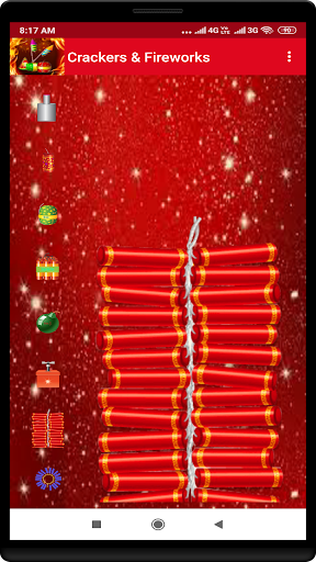 Android application Crackers and Fireworks Simulat screenshort