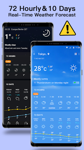 Weather - Live weather & Radar app 1.1.6 APK screenshots 1