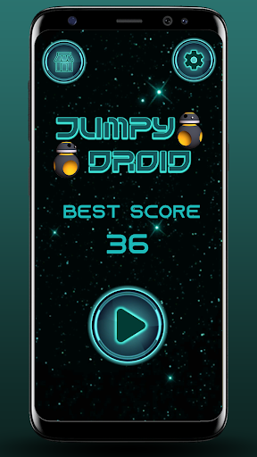 Android application Jumpy Droid screenshort