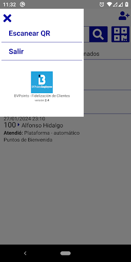 Empleados BVPoints Screen 3