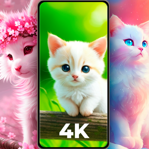 Cat & Kitten Wallpaper 4K - HD 3.3.0 Icon