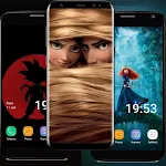 Cover Image of Télécharger Cute Cartoon Wallpapers 1.4 APK