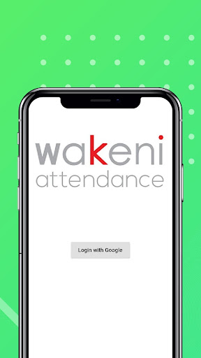 Android application WAKENI Attendance screenshort