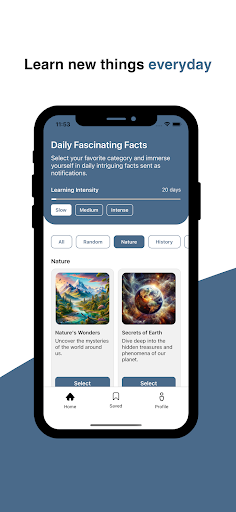 Android application Daily Wonders screenshort