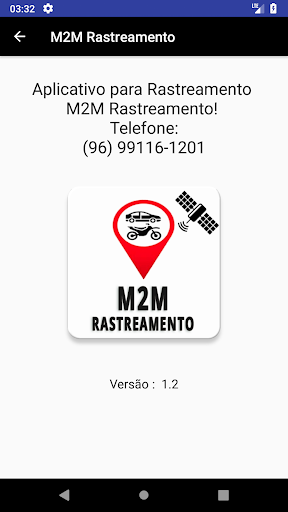 Android application M2M Rastreamento Web screenshort