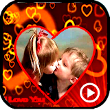Video Maker Heart Photo Frames icon