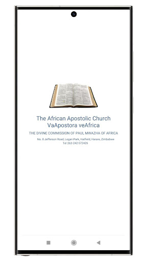 Android application AAC – African Apostolic Church screenshort