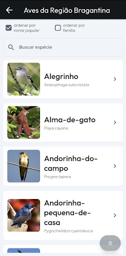 Guia de Aves da Reg Bragantina Screen 2