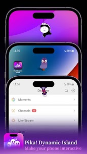 Pika! I-Dynamic Island MOD APK (I-Premium Evuliwe) 1