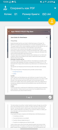 Web to PDF: Fast Converting Screen 2