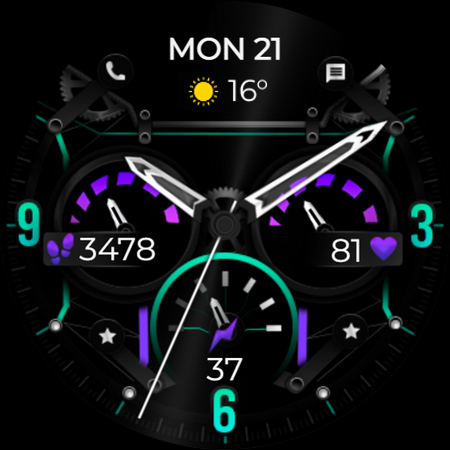 Dream 106 - Analog Watch Face