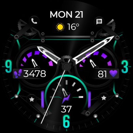 Dream 106 - Analog Watch Face - Latest version for Android - Download APK