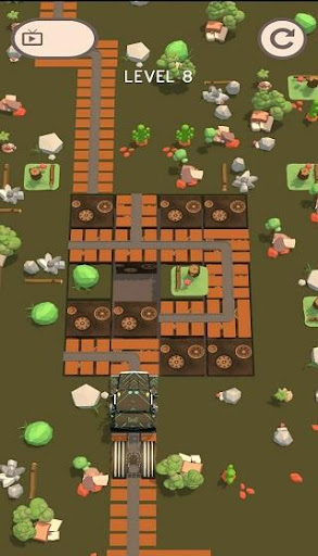 Truck simulator road puzzle