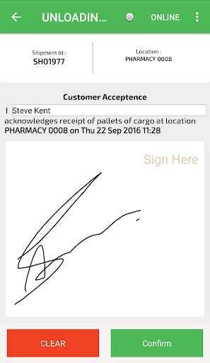Nahdi Driver App Screen 2