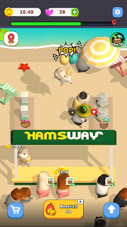 Game screenshot ハムスターシェフ：超人気無料レストラン料理ゲーム apk download