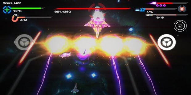 Dangerzone - Capture d'écran du jeu de tir spatial 3D