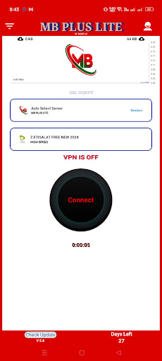 Android application MB PLUS LITE screenshort