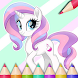 Coloring Unicorns Game Color b - Androidアプリ