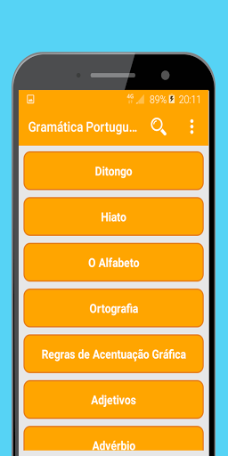 Portuguese Grammar Basic Screen 2