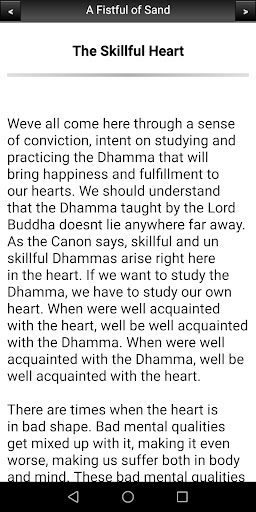 Buddhism: A Fistful of Sand Screen 3