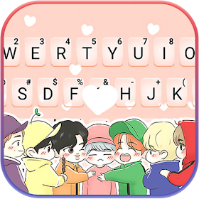 Love Kpop Boys Theme by Stylish Emoji Keyboard Style - (Android Apps) —  AppAgg