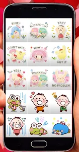 Sanrio stickers for WhatsApp