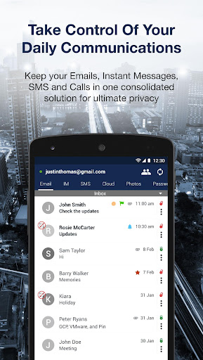 My Siccura - Data Protection Screen 2