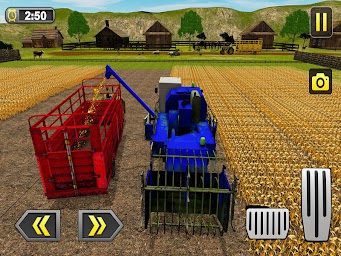 Real Farm Harvester 3D