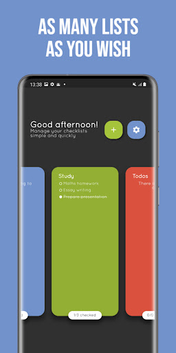 Android application tDo - ToDo & Checklists screenshort