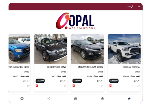 Opal Cars Shipping Screen 3