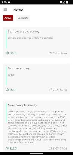 Android application Estyban screenshort