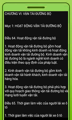 Luat Giao Thong Screen 3