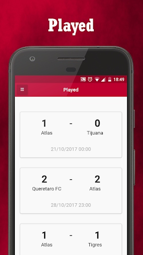Atlas Club News Screen 3