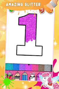 Screenshot 3 Glitter Number & ABC Coloring android