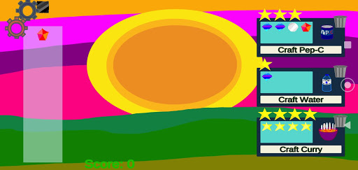 Android application Cooking with Colors screenshort