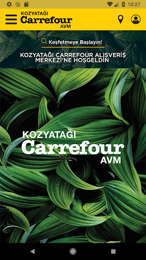 Android application Kozyatağı Carrefour AVM screenshort
