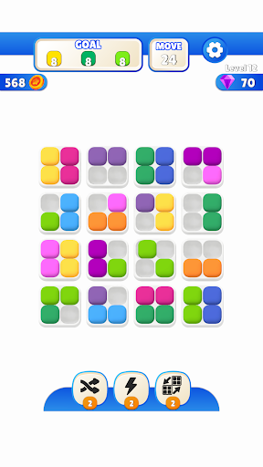 Android application Match in Square screenshort