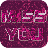 Miss You Greeting E-Cards icon