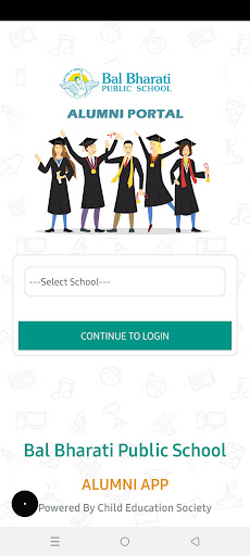 Android application BBPS ALUMNI APP screenshort
